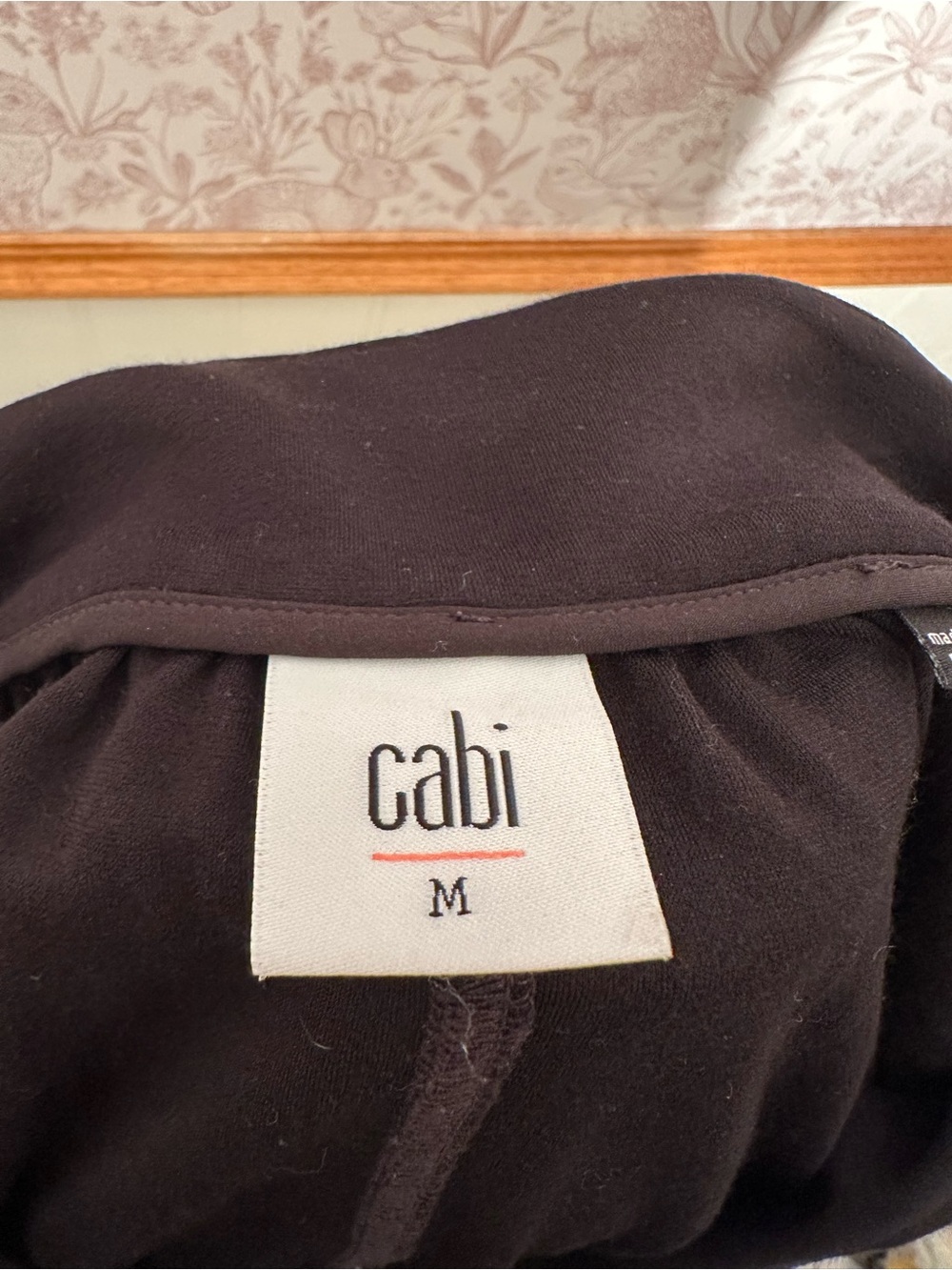 CAbi Black Zip-Up Jacket - Picture 5 of 6